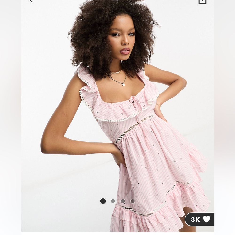 Pink ASOS Babydoll Sundress